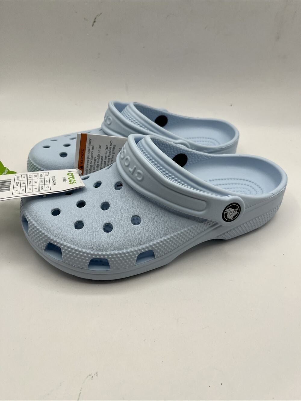 Crocs Light Blue Frost 3 Mens Women’s 5 Classic Clog